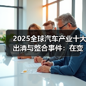 2025全球汽车产业十大出清与整合事件:在变革浪潮中重塑格局 2025全球汽车产业十大出清与整合事件:在变革浪潮中重塑格局