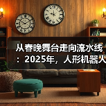 从春晚舞台走向流水线:2025年,人形机器人的“成人礼” 从春晚舞台走向流水线:2025年,人形机器人的“成人礼”