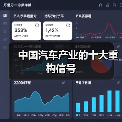 中国汽车产业的十大重构信号