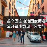 首个固态电池国家标准公开征求意见,分类与判定标准获明确 首个固态电池国家标准公开征求意见,分类与判定标准获明确
