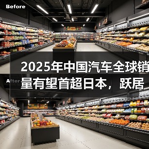 2025年中国汽车全球销量有望首超日本,跃居世界首位 2025年中国汽车全球销量有望首超日本,跃居世界首位