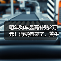 明年购车最高补贴2万元!消费者笑了,黄牛哭了 明年购车最高补贴2万元!消费者笑了,黄牛哭了