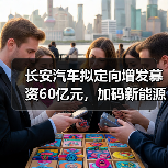 长安汽车拟定向增发募资60亿元,加码新能源与智能化研发 长安汽车拟定向增发募资60亿元,加码新能源与智能化研发