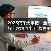 2025汽车大事记:全年超十次精准出手 监管重拳整治汽车行业乱象 2025汽车大事记:全年超十次精准出手 监管重拳整治汽车行业乱象