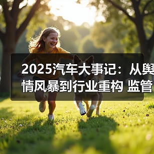 2025汽车大事记:从舆情风暴到行业重构 监管护航智驾安全第一 2025汽车大事记:从舆情风暴到行业重构 监管护航智驾安全第一