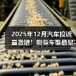 2025年12月汽车投诉量激增！哪些车型最易引发纠纷？
