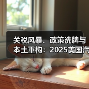 关税风暴、政策洗牌与本土重构:2025美国汽车故事 关税风暴、政策洗牌与本土重构:2025美国汽车故事
