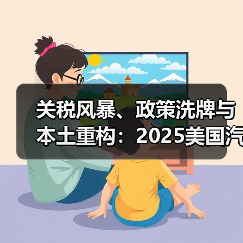 关税风暴、政策洗牌与本土重构:2025美国汽车故事 关税风暴、政策洗牌与本土重构:2025美国汽车故事