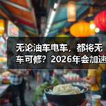 无论油车电车,都将无车可修?2026年会加速洗牌吗? 无论油车电车,都将无车可修?2026年会加速洗牌吗?