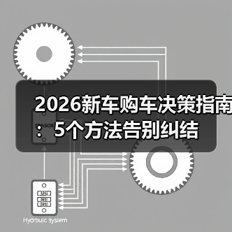 2026新车购车决策指南:5个方法告别纠结 2026新车购车决策指南:5个方法告别纠结