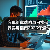 汽车新车选购与日常保养实用指南2026年避坑攻略 汽车新车选购与日常保养实用指南2026年避坑攻略