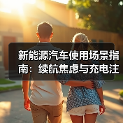 新能源汽车使用场景指南:续航焦虑与充电注意事项2026 新能源汽车使用场景指南:续航焦虑与充电注意事项2026