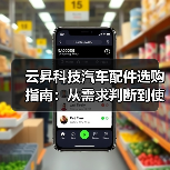 云昇科技汽车配件选购指南：从需求判断到使用维护5大方法